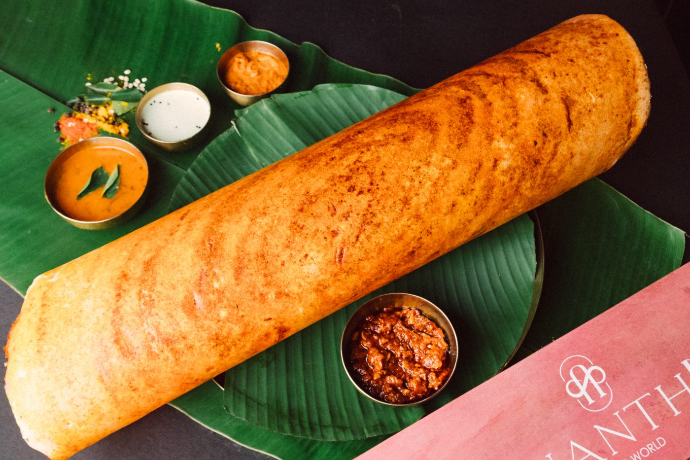 Rava dosa thali at Anantha Veg World pure veg restaurant, Mira Road